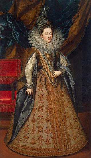 Frans Pourbus Portrait of Margaret of Savoy, Duchess of Mantua Pourbus France oil painting art